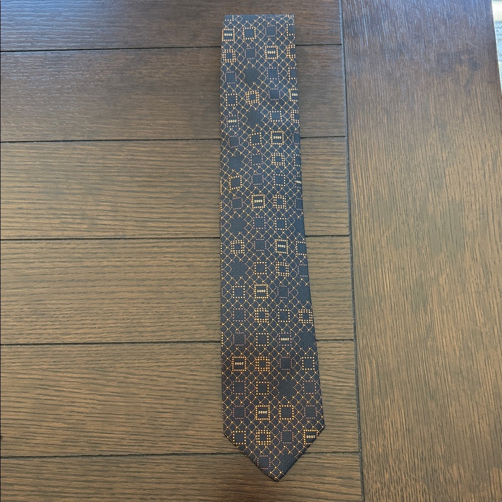 Brioni Vintage Y2K 2000 Silk Tie NWT